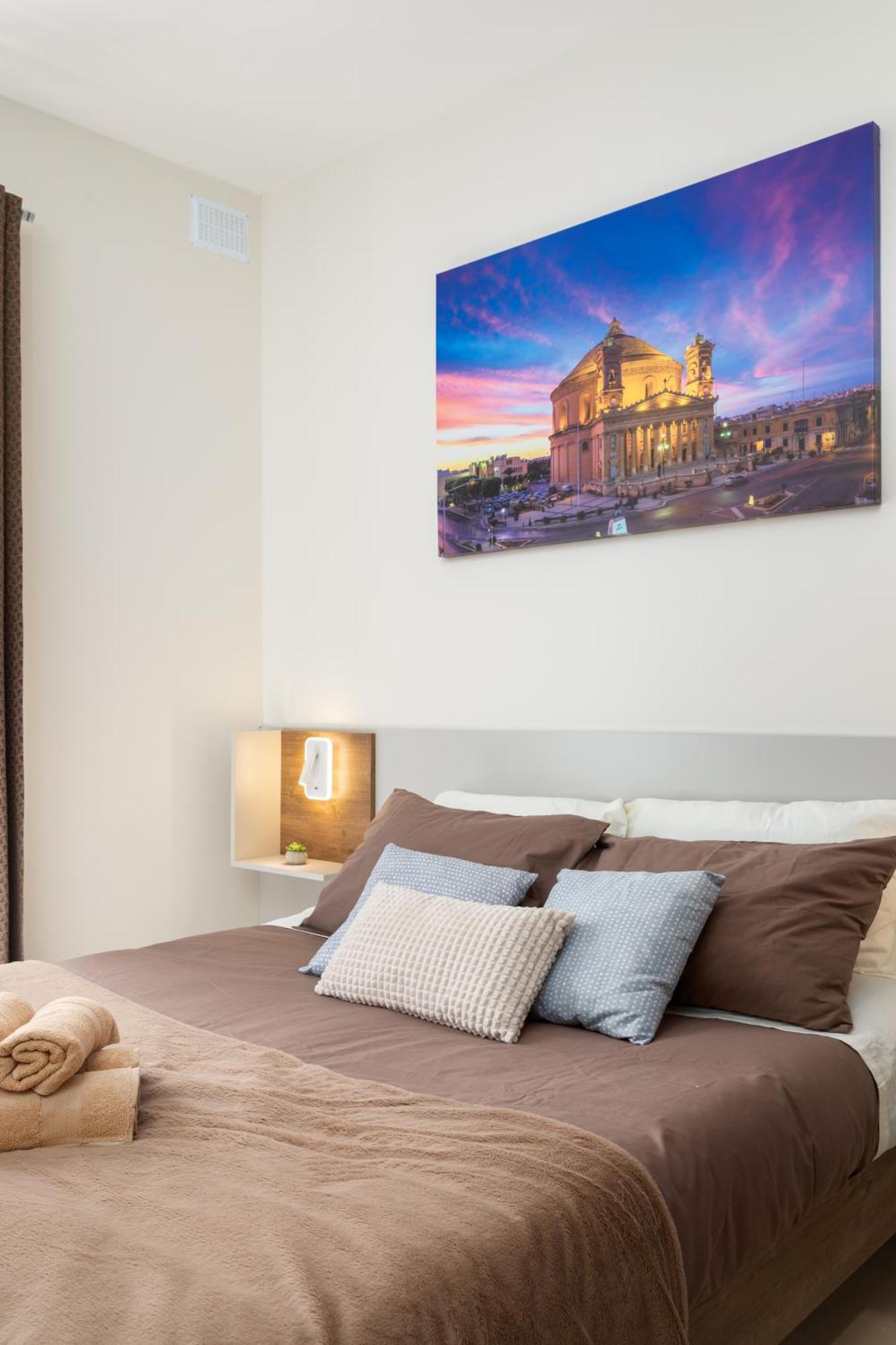 Edka Suites - Modern Sunlit 2Bd Apartments With Balconies - Close To Sliema Promenade, St Julian'S & St Georges Bay Gzira Exterior photo